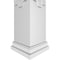 Ekena Millwork Craftsman Classic Square Non-Tapered Westmore Fretwork Column w/ Prairie Capital & Prairie Base CC1210ENWSTPRPR - alternate 4